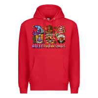 Red hallothanksmas gnomies bbs Premium Hoodie - BundleAndBundleShop