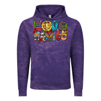 Cloud Purple love mexico Vintage Hoodie - Zillion Design Studio