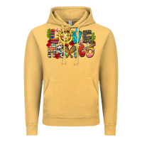 Vintage Mustard love mexico Vintage Hoodie - Zillion Design Studio