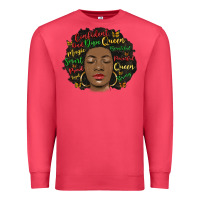 Cardinal afro diva Premium Sweatshirt - MaliasSmallBusiness