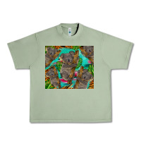 Oil Green koala tumbler Urban Heavy Tee - BarkalooDesign