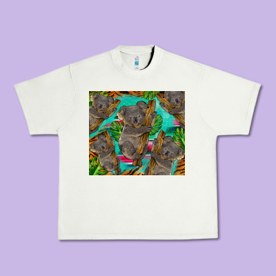 Koala Tumbler Urban Heavy Tee Designed By Barkaloodesign
