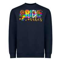 Navy pride vibes Heavyweight Sweatshirt - texasbilliewilder