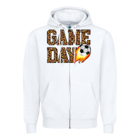Game Day Soccer Zipper Hoodie | Teevron