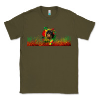 Army Green free ish since 1865 libbey glass Classic Tee - HRA Design Shop