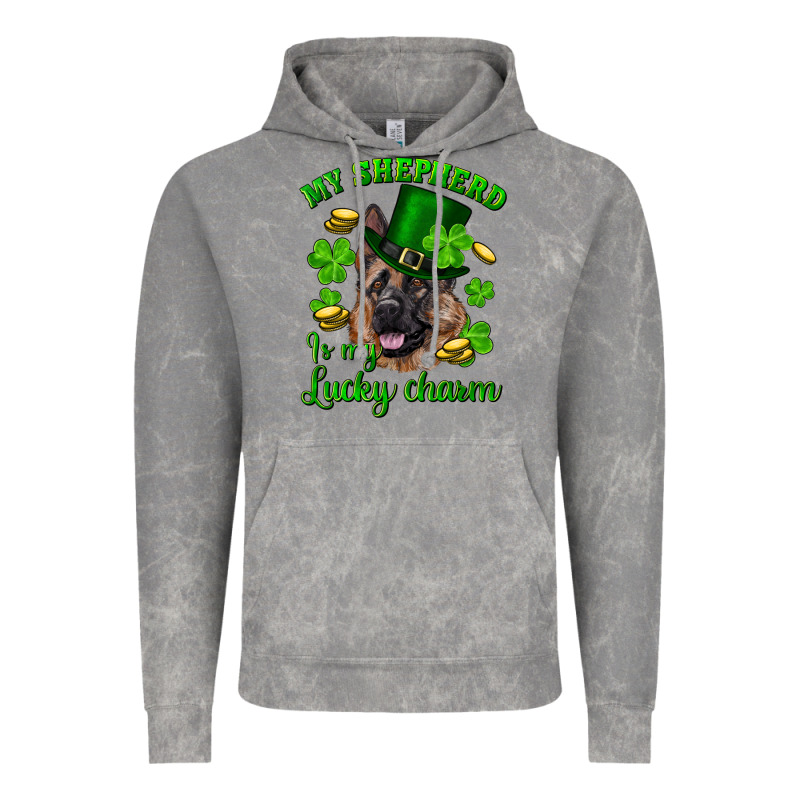St.patrick's Day My Shepherd Is My Lucky Charm Vintage Hoodie by RanaPortraitStore | Teevron