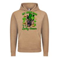 Vintage Coffee st.patrick's day my shepherd is my lucky charm Vintage Hoodie - RanaPortraitStore