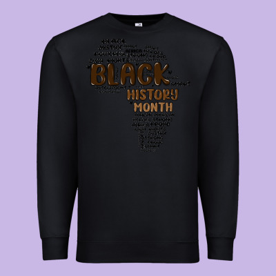 Black History Month Premium Sweatshirt Designed By Maliassmallbusiness