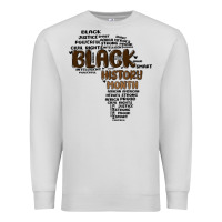 Dove Grey black history month Premium Sweatshirt - MaliasSmallBusiness