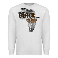 Oatmeal Heather black history month Premium Sweatshirt - MaliasSmallBusiness