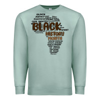 Seafoam black history month Premium Sweatshirt - MaliasSmallBusiness