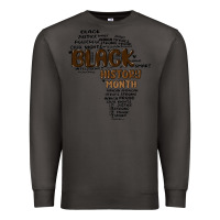 Smoke black history month Premium Sweatshirt - MaliasSmallBusiness