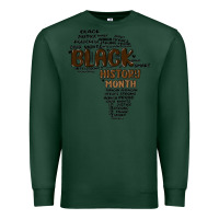 Sports Green black history month Premium Sweatshirt - MaliasSmallBusiness