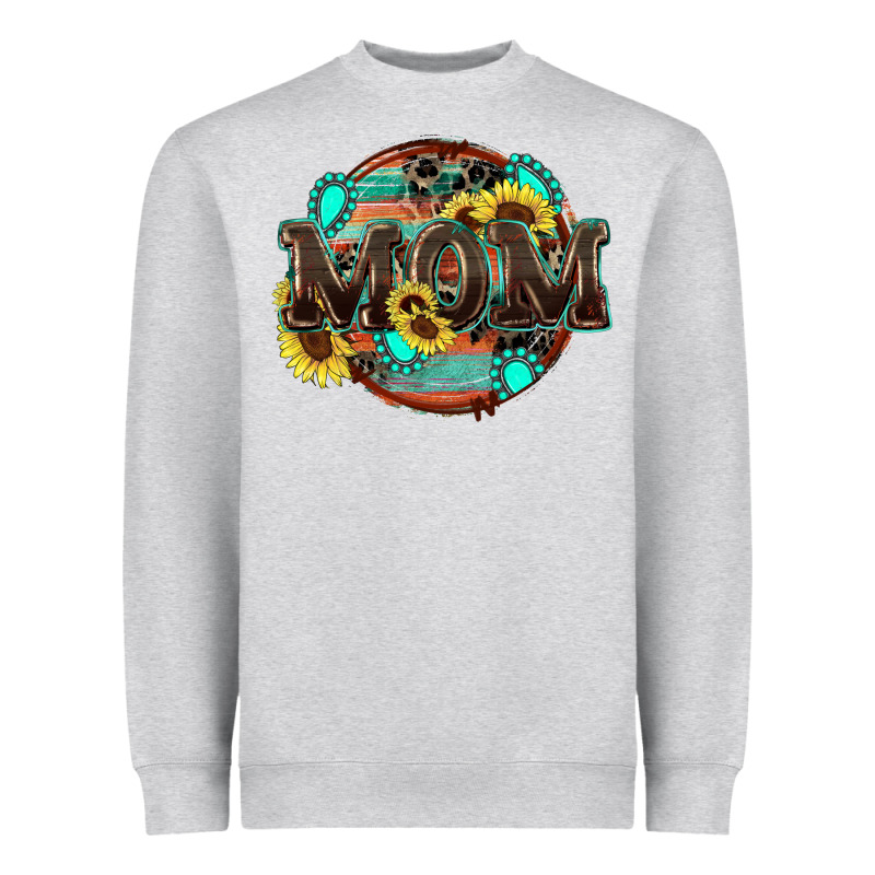 Western Mom Heavyweight Sweatshirt by Zillion Design Studio | Teevron