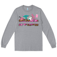 Heather Grey nurse custom name Long Sleeve Tee - AdoDesignShop