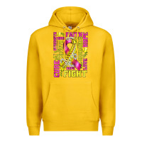 Lemon breast cancer softball ribbon love cure fight bbs Premium Hoodie - BundleAndBundleShop