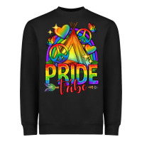 Black pride tribe lgbtq Heavyweight Sweatshirt - texasbilliewilder