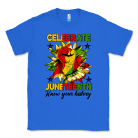 True Royal celebrate juneteenth know your history Classic Tee - HRA Design Shop