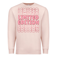 Pale Pink limited edition Premium Sweatshirt - MaliasSmallBusiness