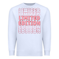 White limited edition Premium Sweatshirt - MaliasSmallBusiness
