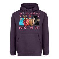 Plum can't talk right now doing mimi shit Heavyweight Hoodie - MaliasSmallBusiness