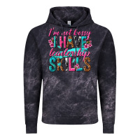 Cloud Black im not bossy i have leadership skills Vintage Hoodie - texasbilliewilder