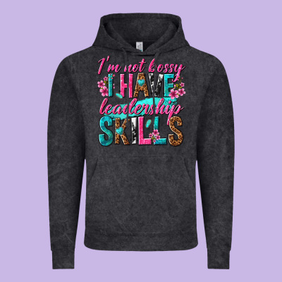 Im Not Bossy I Have Leadership Skills Vintage Hoodie Designed By Texasbilliewilder