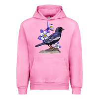 Fuchsia Pink Colorado Lark Mountain Bunting Bird Urban Hoodie - Bettercallsaul
