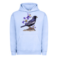 Pigment Grape Ice Colorado Lark Mountain Bunting Bird Urban Hoodie - Bettercallsaul
