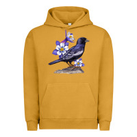 Pigment Peanut Butter Colorado Lark Mountain Bunting Bird Urban Hoodie - Bettercallsaul