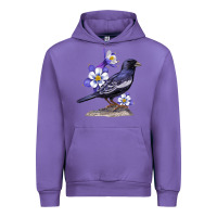 Tulip Colorado Lark Mountain Bunting Bird Urban Hoodie - Bettercallsaul