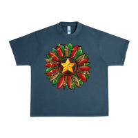 Midnight Navy christmas sunflower Urban Heavy Tee - RanaPortraitStore