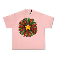 Salmon christmas sunflower Urban Heavy Tee - RanaPortraitStore