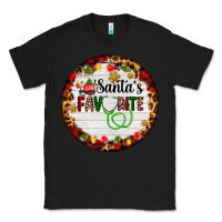 Black santa's favorite custom medical occupation Classic Tee - AdoDesignShop