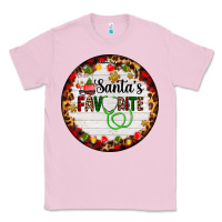 Bubblegum Pink santa's favorite custom medical occupation Classic Tee - AdoDesignShop
