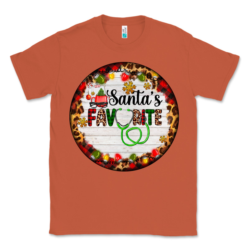 Santa's Favorite Custom Medical Occupation Classic Tee by AdoDesignShop | Teevron