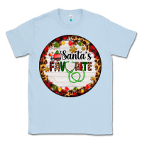 Dusty Blue santa's favorite custom medical occupation Classic Tee - AdoDesignShop