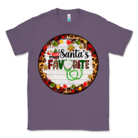 Lavender santa's favorite custom medical occupation Classic Tee - AdoDesignShop