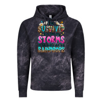 Cloud Black ive survived too many storms to be bothered by raindrops Vintage Hoodie - texasbilliewilder