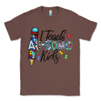 Chestnut i teach au some kids Classic Tee - CowhideDigitalArt