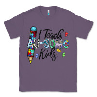 Lavender i teach au some kids Classic Tee - CowhideDigitalArt