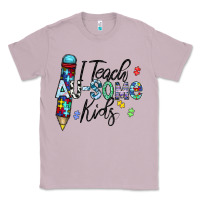 Lilac i teach au some kids Classic Tee - CowhideDigitalArt