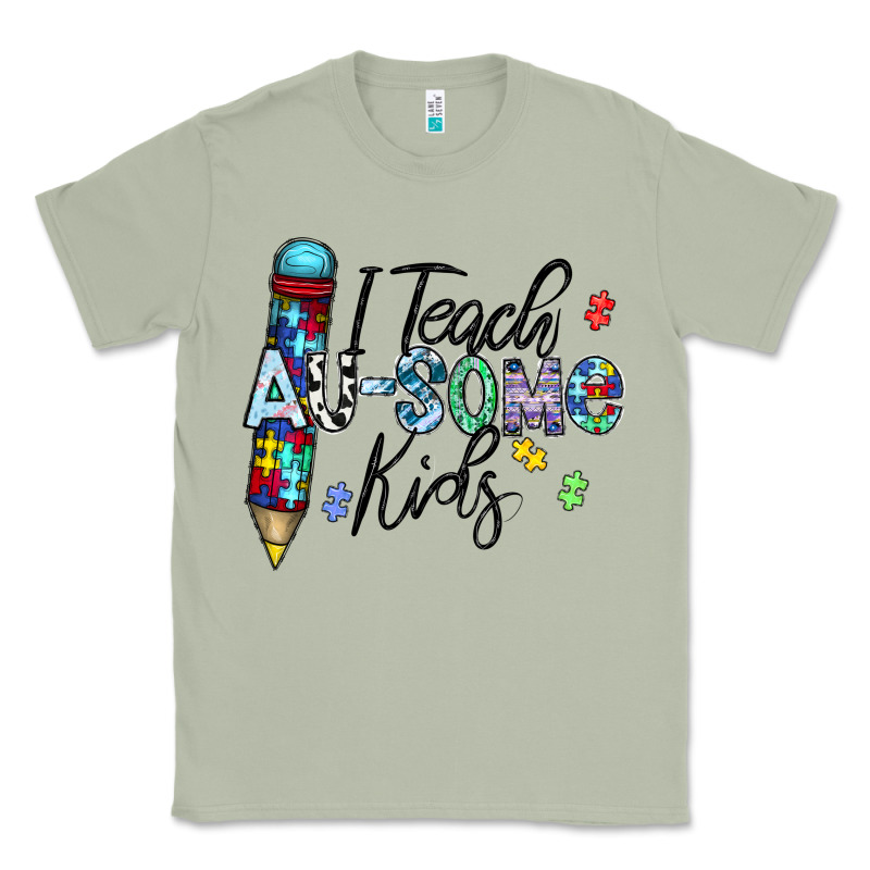 I Teach Au Some Kids Classic Tee by CowhideDigitalArt | Teevron