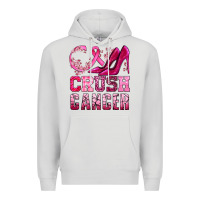 Dove Grey crush cancer high heels bbs Premium Hoodie - BundleAndBundleShop