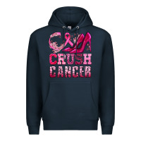 Navy crush cancer high heels bbs Premium Hoodie - BundleAndBundleShop
