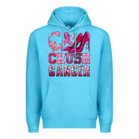 Ocean Blue crush cancer high heels bbs Premium Hoodie - BundleAndBundleShop