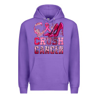 Purple crush cancer high heels bbs Premium Hoodie - BundleAndBundleShop