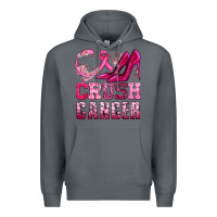 Rock crush cancer high heels bbs Premium Hoodie - BundleAndBundleShop