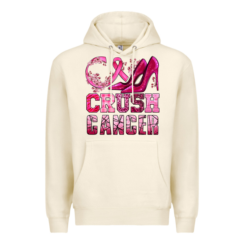 Crush Cancer High Heels Bbs Premium Hoodie by BundleAndBundleShop | Teevron
