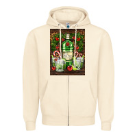 Sandshell gin tonic cocktail Zipper Hoodie - AdoDesignShop